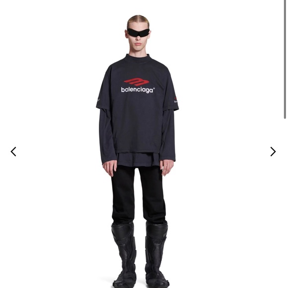 Balenciaga black Tee